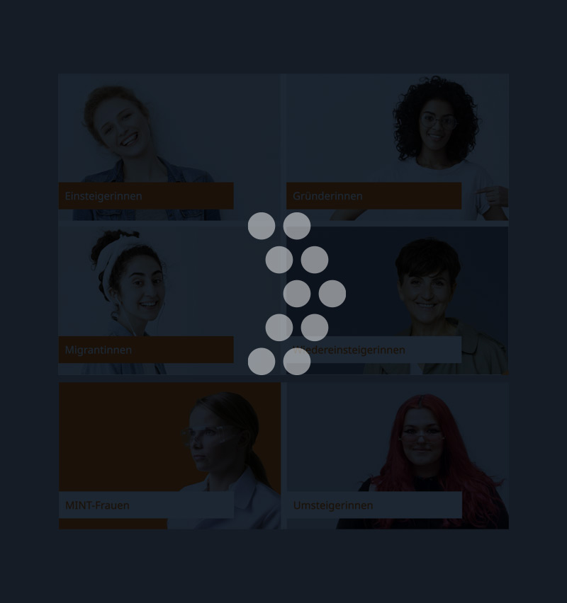 Frau und Beruf BW Logo